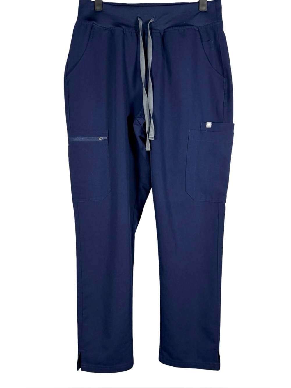 Figs Women's Navy Blue Kade Double Cargo Pocket Scrub Pants Size Medium